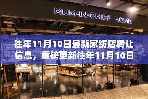 重磅揭秘,最新家纺店转让信息,商业机会不容错过!