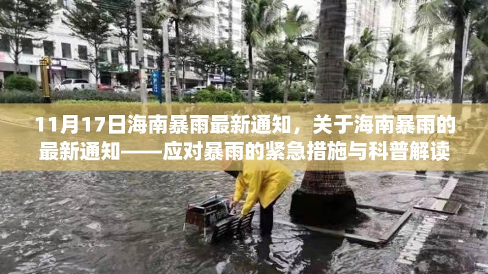 海南暴雨应对指南,最新通知与紧急措施解读