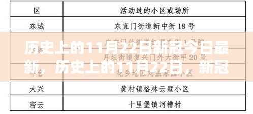 历史上的11月22日，新冠疫情最新进展科普文章