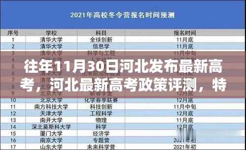 河北高考新政解析，特性、体验、竞品对比与目标用户分析报告