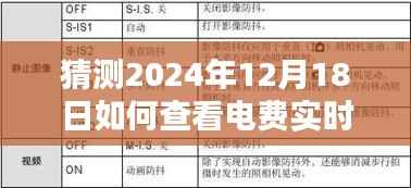 2024年电费实时进度查询系统,智能管理、预测与体验