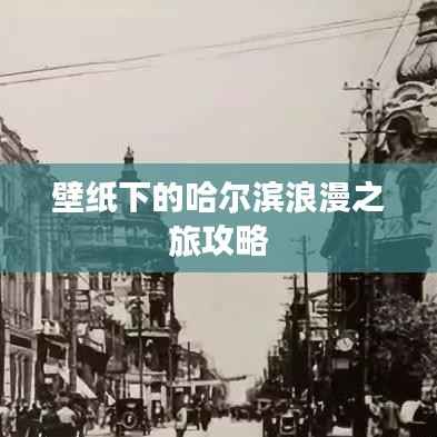 壁纸下的哈尔滨浪漫之旅攻略