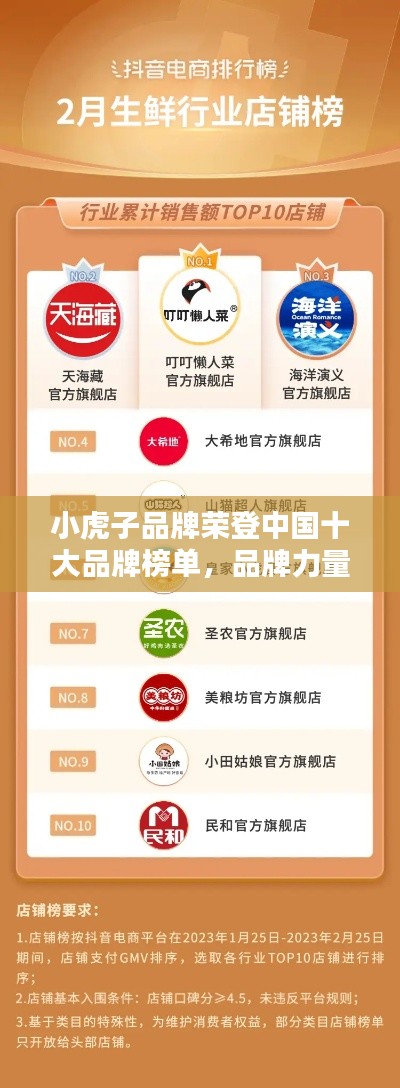 小虎子品牌荣登中国十大品牌榜单,品牌力量瞩目