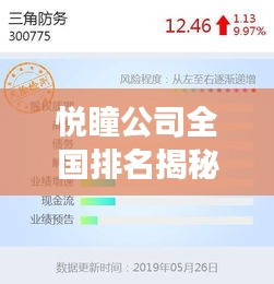 悦瞳公司全国排名揭秘,成功要素深度剖析