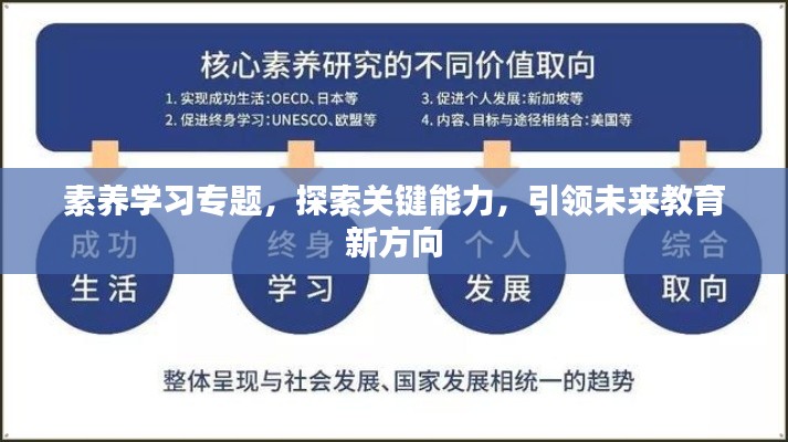 素养学习专题,探索关键能力,引领未来教育新方向